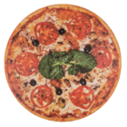 Mantel individual, pizza,
