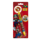 Mehrfarbiger Kugelschreiber, Super Mario,