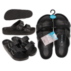 Men sandals, black, size 41/42,