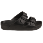 Men sandals, black, size 41/42,