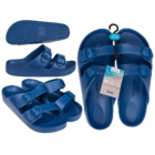 Men sandals, blue, size 45/46,