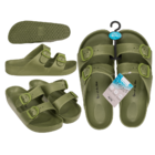 Men sandals, green, size 41/42,