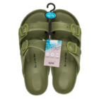 Men sandals, green, size 43/44,