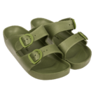 Men sandals, green, size 45/46,