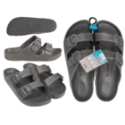 Men sandals, grey, size 45/46,