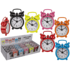 Metal alarm clock, Colours,