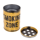 Metal ashtray, Oil Drum,