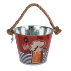 Metal Beer Bucket with Bottle Opener, Beer