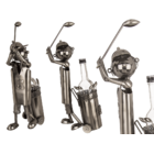 Metal bottle holder, Golf Player,