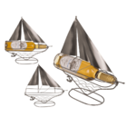 Metal bottle holder, Sail Boat,