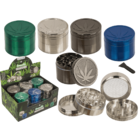 Metal cannabis grinder, 5 x 3,8 cm,