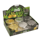 Metal cannabis grinder, 6 x 4,2 cm,