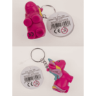 Metal key chain, Squeeze Unicorn I,