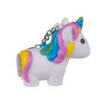 Metal key chain, unicorn,