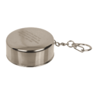 Metal keychain, foldable shot glass,