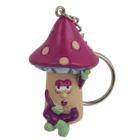 Metal keychain, Mushroom,