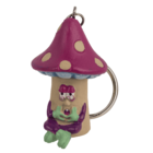 Metal keychain, Mushroom,