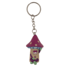 Metal keychain, Mushroom,