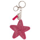 Metal Keychain, Tropical Sequins,