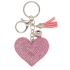 Metal Keychain, Tropical Sequins,