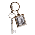 Metal keychain, with Photo Holder,