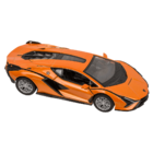 Metal model car with pull back, Lamborghini,