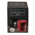 Metal savings bank,