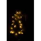Metal tree with jute decoration & LED,