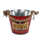Metall-Biereimer mit Flaschenöffner, Beer,