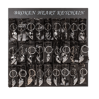Metall-Schlüsselanhänger, Broken Heart