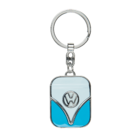 Metall-Schlüsselanhänger, VW Bus, ca. 4 cm,