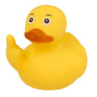 Middle finger Squeaking Duck, ca. 8 cm,