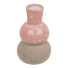 Mini ceramic vase, 8 x 5 cm, stoneware,