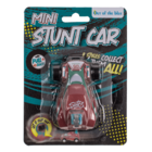 Mini stunt car with pull back, approx. 8 cm,