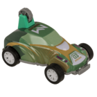 Mini stunt car with pull back, approx. 8 cm,