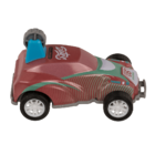 Mini stunt car with pull back, approx. 8 cm,