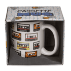 Mug, Cassettes, stoneware, 8 x 10 cm,