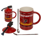 Mug, Fire Fighter, en céramique, 8 x 14 cm,