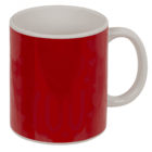 Mug, I love you, with thermal effect, 9.5 x 8 cm