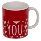 Mug, I love you, with thermal effect, 9.5 x 8 cm