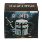 Mug, Knight's armour visor, 14,5 x 11 cm,