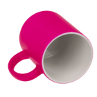 Mug, Neon Pink, made of stoneware, 9 x 8.5 cm,