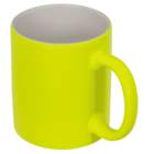 Mug, Neon Yellow, made of stoneware, 9 x 8.5 cm,