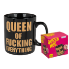 Mug en faïence, Queen of fucking everything,