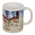 Mug en grès, T-Rex,