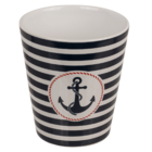 Mug without handle, Traditional Maritime,