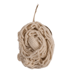 Natural coloured rope-backpack, ca. 34 x 42 cm,