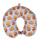 Neck cushion with micro pellet filling, Fast Food,