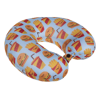 Neck cushion with micro pellet filling, Fast Food,