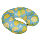 Neck cushion with micro pellet filling, Lemons,